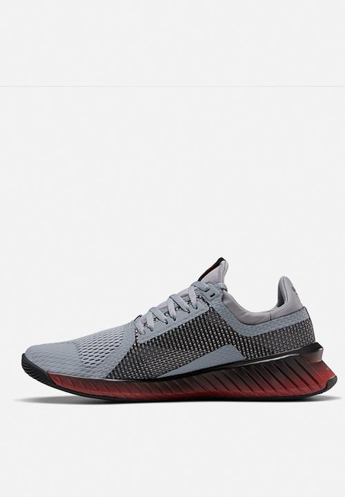 Reebok - Flashfilm train - powder grey/black/radiant red