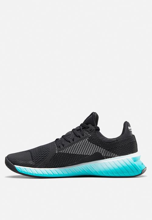Reebok - Flashfilm train- black/white/seaport teal