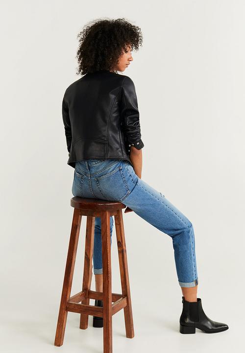 MANGO - Jacket marcmoto - black