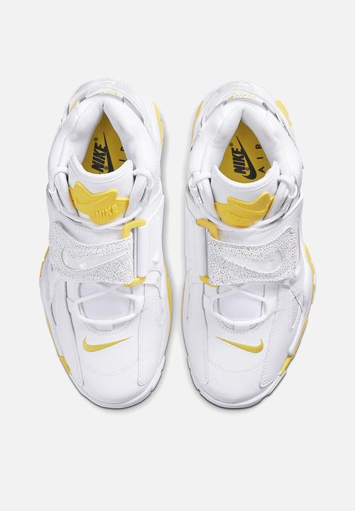 Nike - Wmn's Air Barrage Mid - white/white-chrome yellow-black