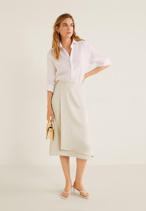 MANGO - Skirt cava - neutral