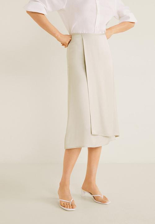 MANGO - Skirt cava - neutral