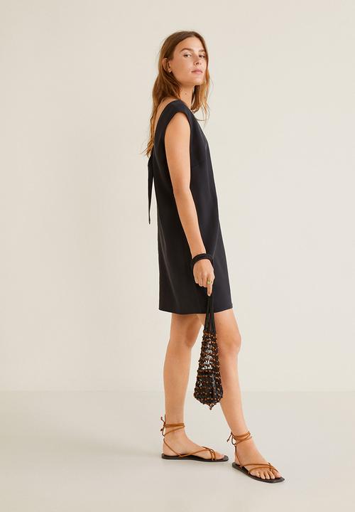 MANGO - Buckle dress - black