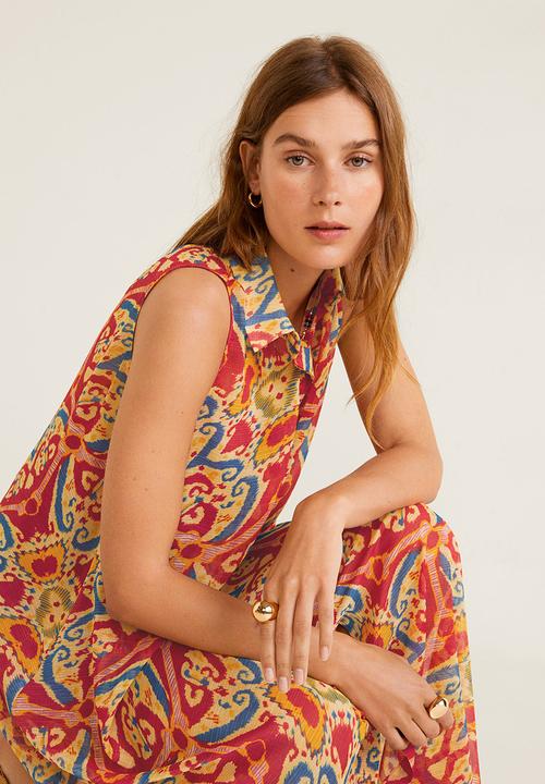 MANGO - Teresa sleeveless dress - multi