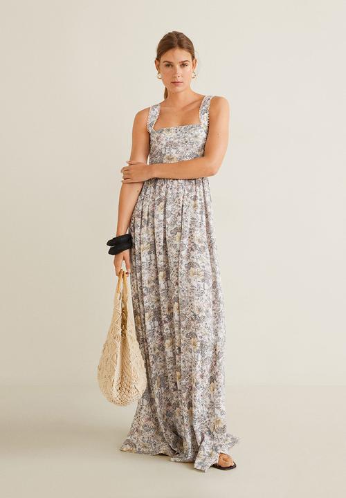 MANGO - Back bow dress - multi