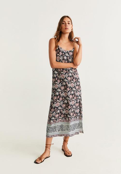 MANGO - Flower print dress - multi