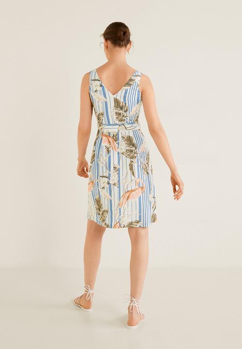 MANGO - Floral print - multi