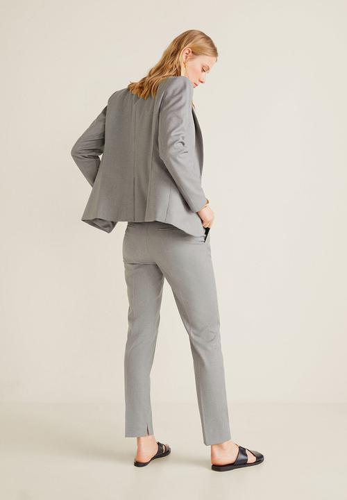 MANGO - Blazer boreal5 - grey