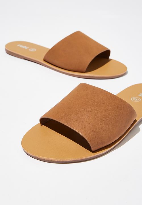 Cotton On - Carrie minimal slide - brown