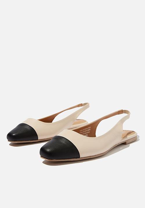 Cotton On - Ceylon slingback - beige & black 