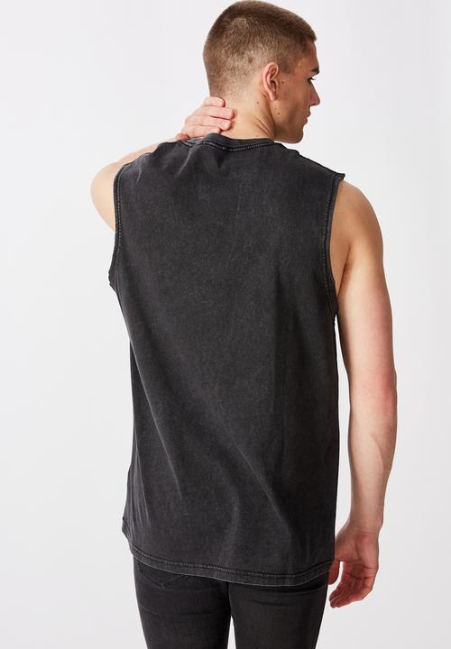 Factorie - Metallica shock license tank - black 