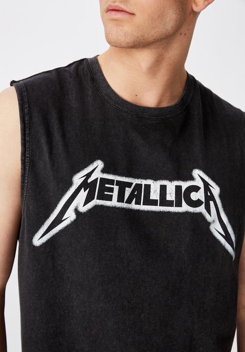 Factorie - Metallica license tank - black 