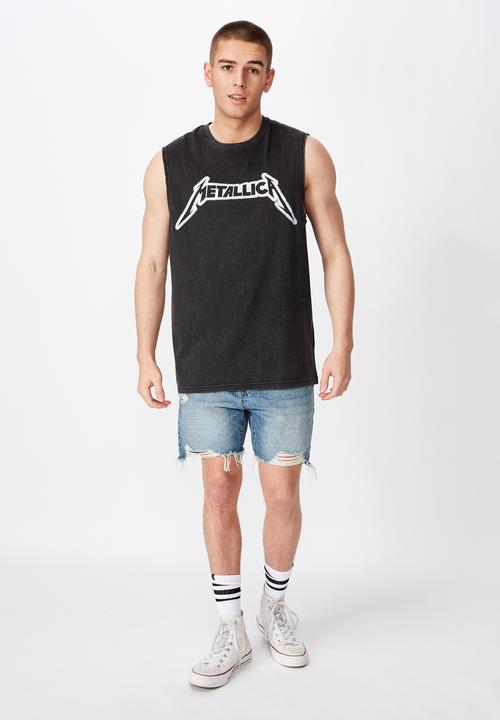 Factorie - Metallica license tank - black 