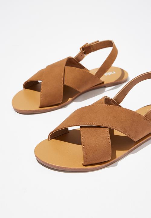 Cotton On - Hazel slingback sandals - tan