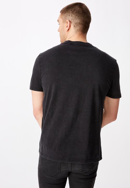 Factorie - Prophets of age regular graphic T-shirt - black 