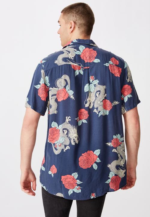 Factorie - Resort shirt - blue