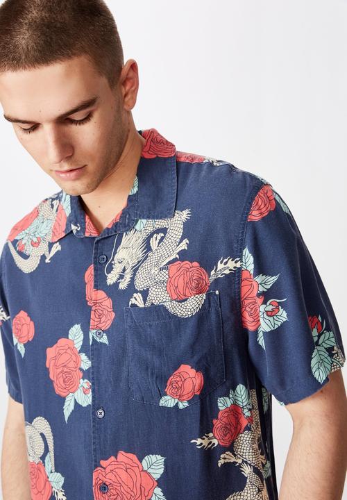 Factorie - Resort shirt - blue