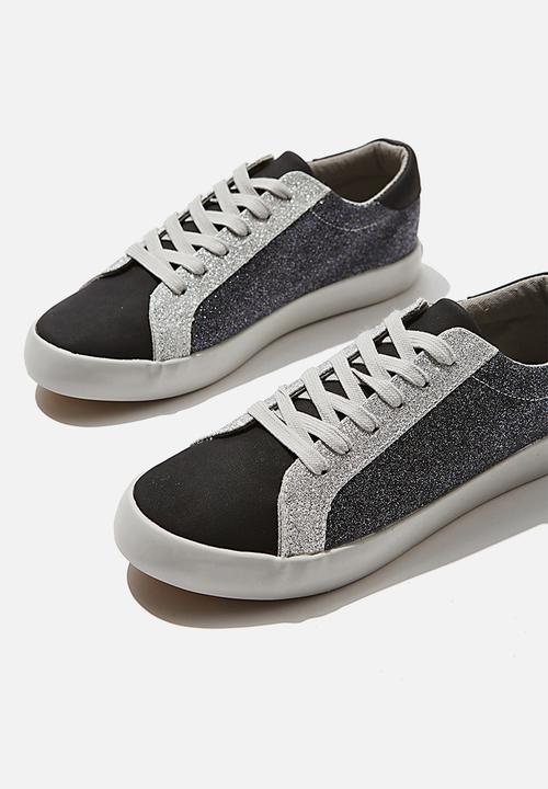 Cotton On - Ally low rise - black & grey 