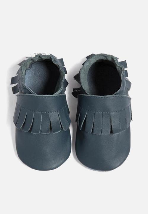 shooshoos - Franklin moccasin - blue