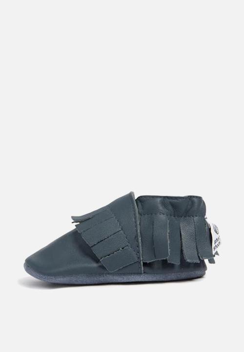 shooshoos - Franklin moccasin - blue