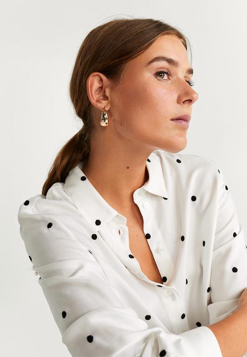 MANGO - Shirt music - white