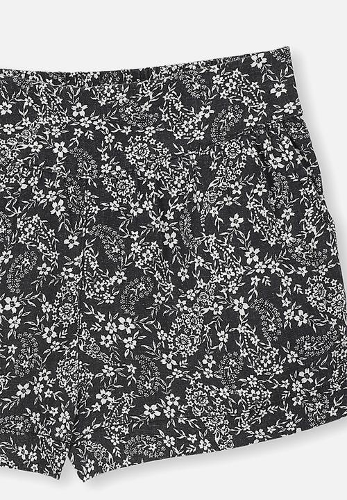 Cotton On - Callie short - black & white