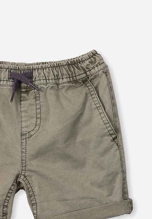 Cotton On - Finn woven short - khaki