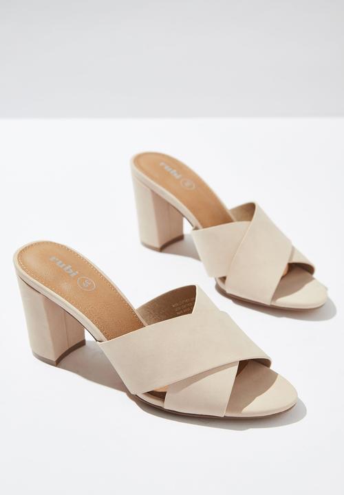 Cotton On - Quartz cross over mule - beige