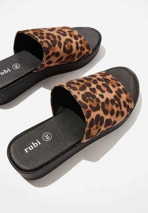Cotton On - Adina flatform sandal - brown