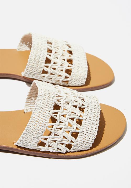 Cotton On - Carrie minimal slide - white 