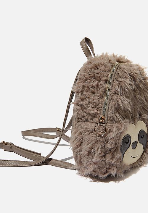 Typo - Mini cairo backpack - brown