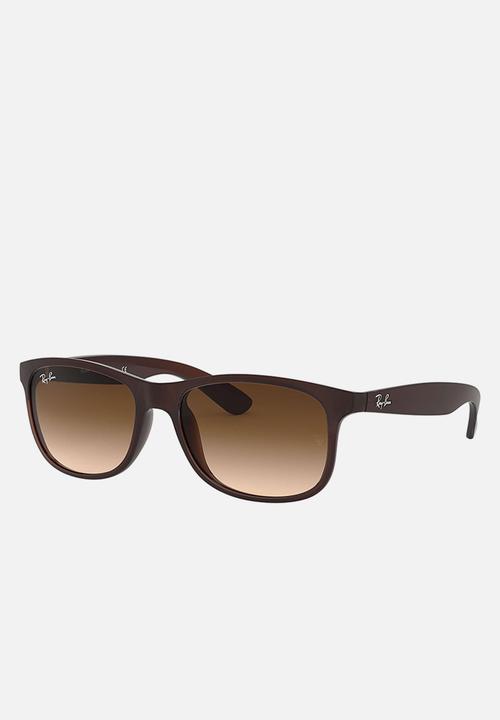 Ray-Ban - Andy sunglasses 55mm - matte brown