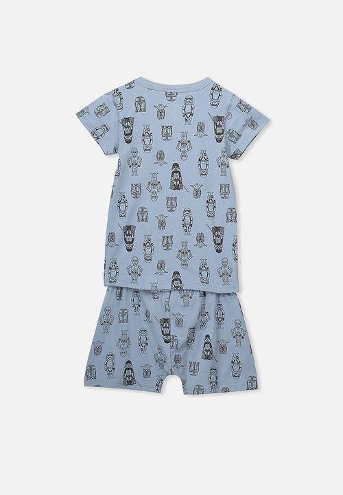 Cotton On - Hudson pj set - blue 