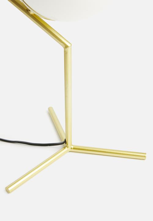 SF Collection - Modern ball table lamp - gold 