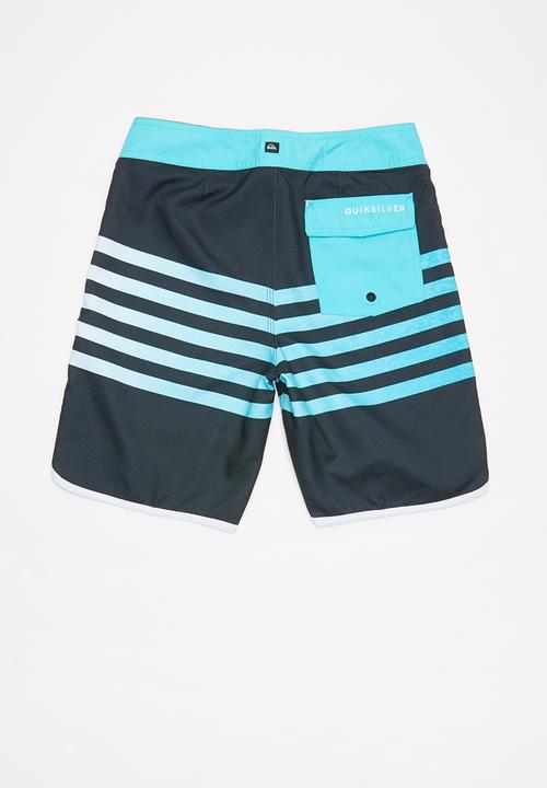 Quiksilver - Everyday grass roots youth 17 - charcoal & blue 