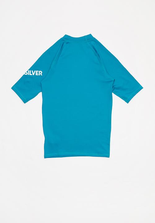 Quiksilver - All time short sleeve youth - turquoise 