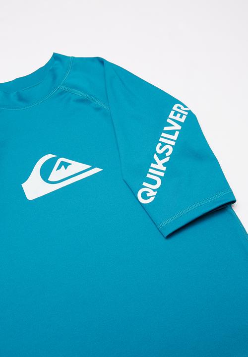 Quiksilver - All time short sleeve youth - turquoise 