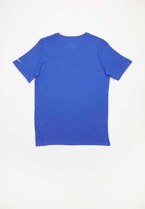 Nike - Nike sportswear tee nike swoosh - blue 