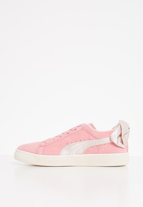 PUMA - Suede bow ac ps - bridal rose-pastel parch