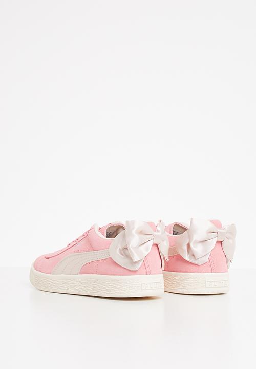 PUMA - Suede bow ac ps - bridal rose-pastel parch