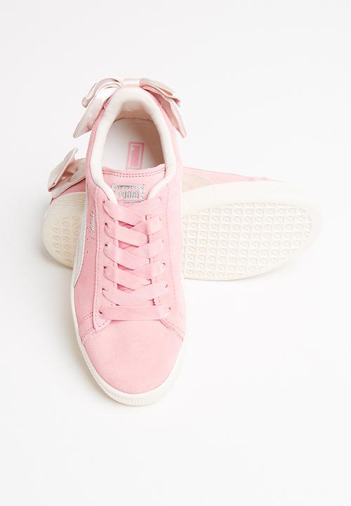 PUMA - Suede bow ac ps - bridal rose-pastel parch