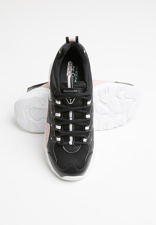 Skechers - D'lites 3.0 - black & pink