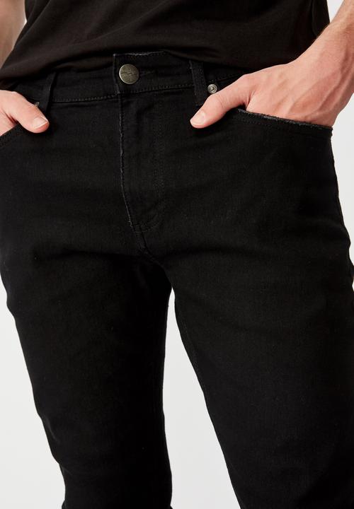 Factorie - Skinny leg denim jean - black