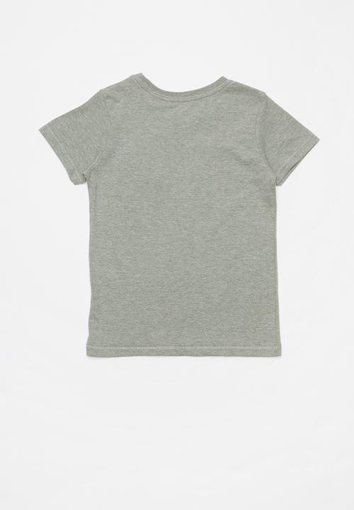 Cotton On - Core short sleeve tee - grey