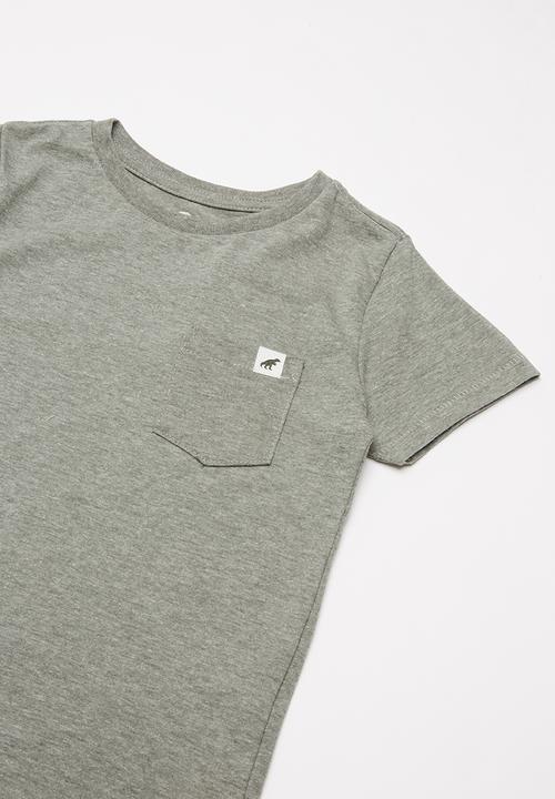 Cotton On - Core short sleeve tee - grey