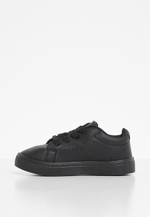 SOVIET - Issey low cut casual lace ups - black