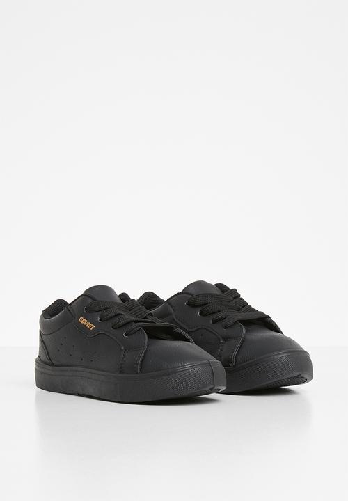 SOVIET - Issey low cut casual lace ups - black