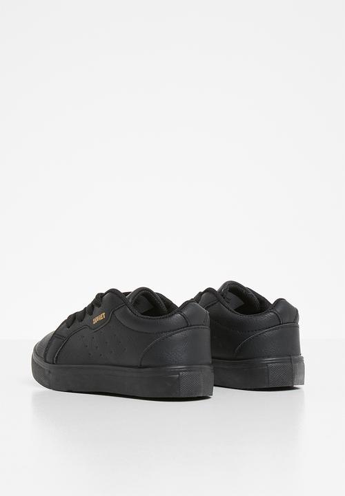 SOVIET - Issey low cut casual lace ups - black