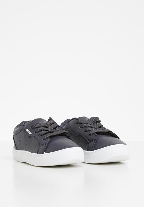 SOVIET -  Issey low cut casual lace ups - navy