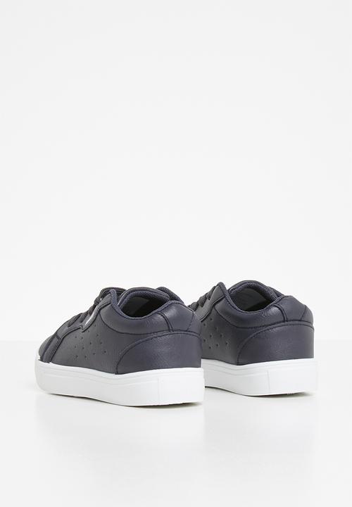 SOVIET -  Issey low cut casual lace ups - navy